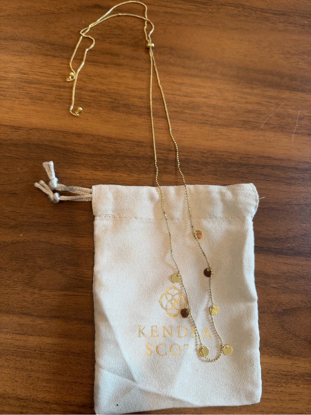 Kendra Scott Gold Necklace